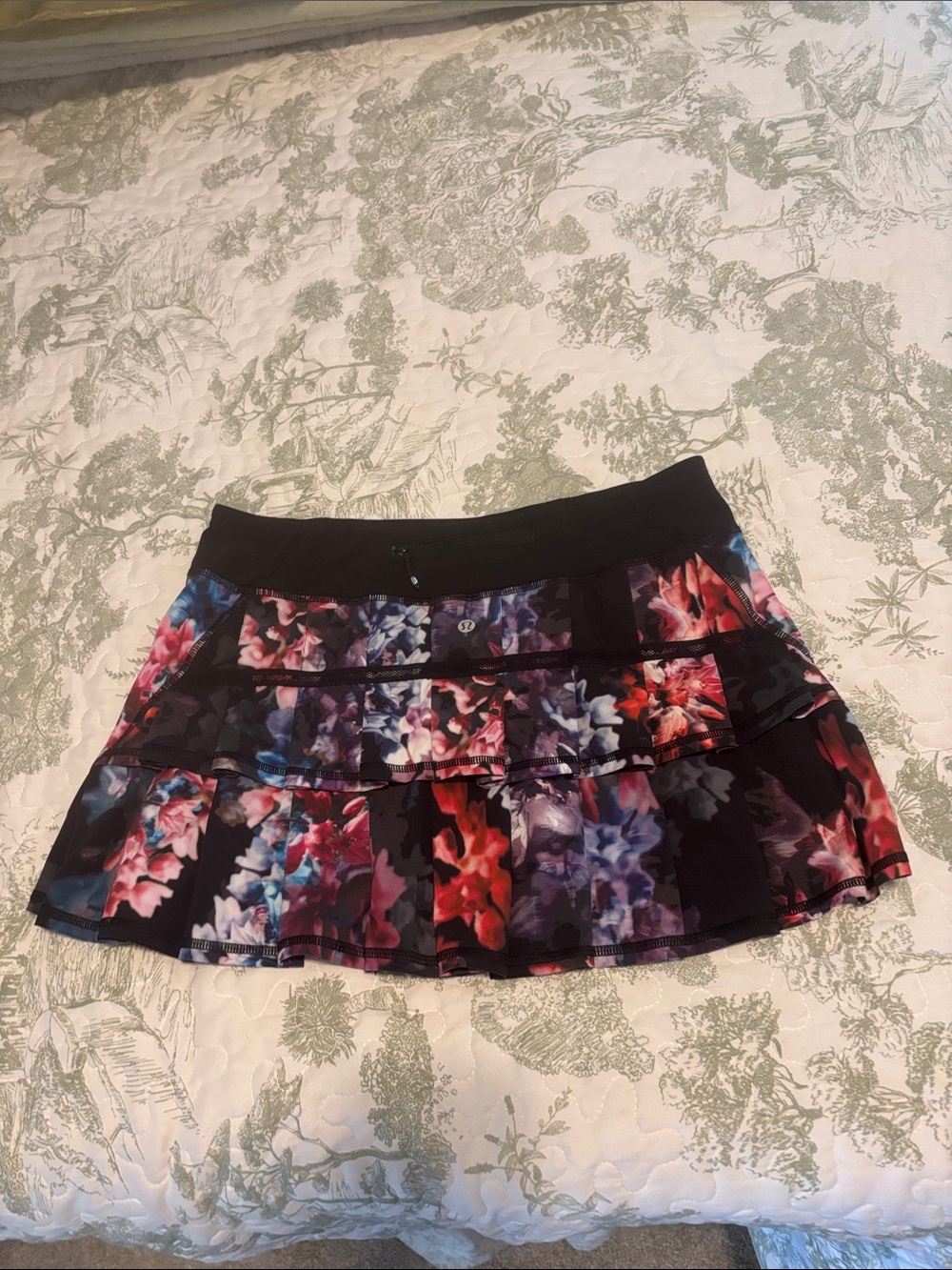 VTG Lululemon 8 Tall Spring Has Sprung Pace Setter tennis skirt LINER REMOVED - Picture 2 of 12
